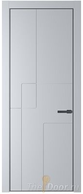 Дверь Profil Doors 3PA цвет Лайт Грей (RAL 870-01) цвет профиля Серая ночь