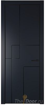 Дверь Profil Doors 3PA цвет Нэви Блу (RAL 7016) цвет профиля Черный матовый RAL9005 Дверь Profil Doors 3PA цвет Нэви Блу (RAL 7016) цвет профиля Черный матовый RAL9005