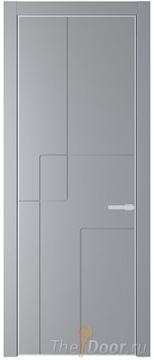 Дверь Profil Doors 3PA цвет Смоки (RAL 870-02) цвет профиля Белый матовый RAL9003 Дверь Profil Doors 3PA цвет Смоки (RAL 870-02) цвет профиля Белый матовый RAL9003