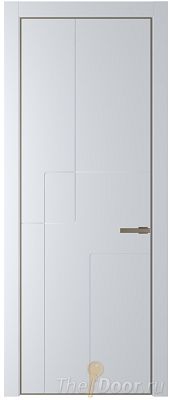 Дверь Profil Doors 3PA цвет Вайт (RAL 110 96 02) цвет профиля Шампань