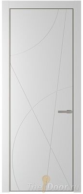 Дверь Profil Doors 4PA цвет Крем Вайт (RAL 120-02) цвет профиля Никель матовый Дверь Profil Doors 4PA цвет Крем Вайт (RAL 120-02) цвет профиля Никель матовый