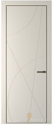 Дверь Profil Doors 4PA цвет Кремовая Магнолия (RAL 120-04) цвет профиля Деорэ