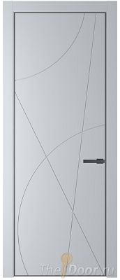 Дверь Profil Doors 4PA цвет Лайт Грей (RAL 870-01) цвет профиля Серая ночь Дверь Profil Doors 4PA цвет Лайт Грей (RAL 870-01) цвет профиля Серая ночь