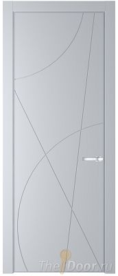 Дверь Profil Doors 4PA цвет Лайт Грей (RAL 870-01) цвет профиля Серебро Дверь Profil Doors 4PA цвет Лайт Грей (RAL 870-01) цвет профиля Серебро