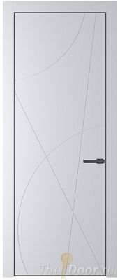 Дверь Profil Doors 4PA цвет Вайт (RAL 110 96 02) цвет профиля Серая ночь Дверь Profil Doors 4PA цвет Вайт (RAL 110 96 02) цвет профиля Серая ночь