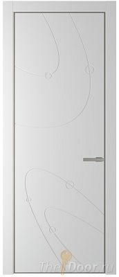Дверь Profil Doors 5PA цвет Крем Вайт (RAL 120-02) цвет профиля Никель матовый Дверь Profil Doors 5PA цвет Крем Вайт (RAL 120-02) цвет профиля Никель матовый