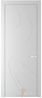 Дверь Profil Doors 5PA цвет Крем Вайт (RAL 120-02) цвет профиля Серебро Дверь Profil Doors 5PA цвет Крем Вайт (RAL 120-02) цвет профиля Серебро
