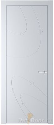 Дверь Profil Doors 5PA цвет Вайт (RAL 110 96 02) цвет профиля Серебро Дверь Profil Doors 5PA цвет Вайт (RAL 110 96 02) цвет профиля Серебро