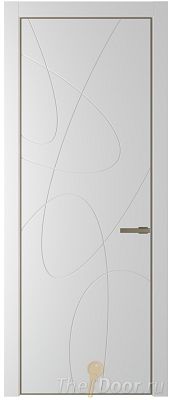Дверь Profil Doors 6PA цвет Крем Вайт (RAL 120-02) цвет профиля Шампань Дверь Profil Doors 6PA цвет Крем Вайт (RAL 120-02) цвет профиля Шампань