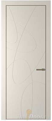 Дверь Profil Doors 6PA цвет Кремовая Магнолия (RAL 120-04) цвет профиля Шампань Дверь Profil Doors 6PA цвет Кремовая Магнолия (RAL 120-04) цвет профиля Шампань