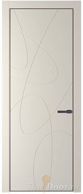 Дверь Profil Doors 6PA цвет Кремовая Магнолия (RAL 120-04) цвет профиля Серая ночь Дверь Profil Doors 6PA цвет Кремовая Магнолия (RAL 120-04) цвет профиля Серая ночь