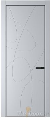 Дверь Profil Doors 6PA цвет Лайт Грей (RAL 870-01) цвет профиля Черный матовый RAL9005 Дверь Profil Doors 6PA цвет Лайт Грей (RAL 870-01) цвет профиля Черный матовый RAL9005