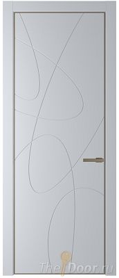 Дверь Profil Doors 6PA цвет Лайт Грей (RAL 870-01) цвет профиля Шампань Дверь Profil Doors 6PA цвет Лайт Грей (RAL 870-01) цвет профиля Шампань