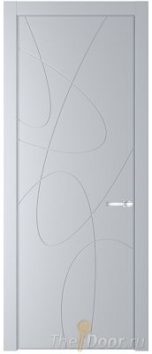 Дверь Profil Doors 6PA цвет Лайт Грей (RAL 870-01) цвет профиля Серебро Дверь Profil Doors 6PA цвет Лайт Грей (RAL 870-01) цвет профиля Серебро