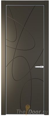 Дверь Profil Doors 6PA цвет Перламутр бронза цвет профиля Серебро Дверь Profil Doors 6PA цвет Перламутр бронза цвет профиля Серебро