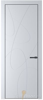 Дверь Profil Doors 6PA цвет Вайт (RAL 110 96 02) цвет профиля Серая ночь Дверь Profil Doors 6PA цвет Вайт (RAL 110 96 02) цвет профиля Серая ночь