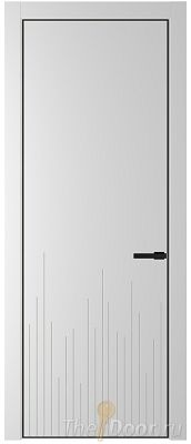 Дверь Profil Doors 7PA цвет Крем Вайт (RAL 120-02) цвет профиля Черный матовый RAL9005 Дверь Profil Doors 7PA цвет Крем Вайт (RAL 120-02) цвет профиля Черный матовый RAL9005