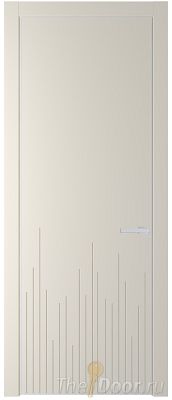 Дверь Profil Doors 7PA цвет Кремовая Магнолия (RAL 120-04) цвет профиля Белый матовый RAL9003