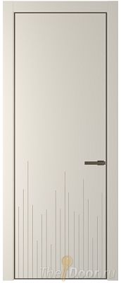 Дверь Profil Doors 7PA цвет Кремовая Магнолия (RAL 120-04) цвет профиля Деорэ