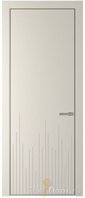 Дверь Profil Doors 7PA цвет Кремовая Магнолия (RAL 120-04) цвет профиля Никель матовый Дверь Profil Doors 7PA цвет Кремовая Магнолия (RAL 120-04) цвет профиля Никель матовый