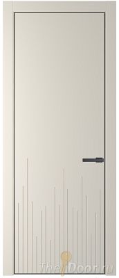 Дверь Profil Doors 7PA цвет Кремовая Магнолия (RAL 120-04) цвет профиля Серая ночь Дверь Profil Doors 7PA цвет Кремовая Магнолия (RAL 120-04) цвет профиля Серая ночь
