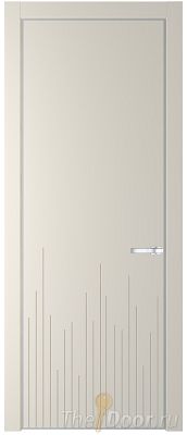 Дверь Profil Doors 7PA цвет Кремовая Магнолия (RAL 120-04) цвет профиля Серебро Дверь Profil Doors 7PA цвет Кремовая Магнолия (RAL 120-04) цвет профиля Серебро