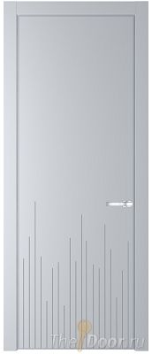 Дверь Profil Doors 7PA цвет Лайт Грей (RAL 870-01) цвет профиля Серебро Дверь Profil Doors 7PA цвет Лайт Грей (RAL 870-01) цвет профиля Серебро