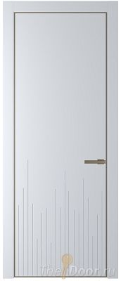 Дверь Profil Doors 7PA цвет Вайт (RAL 110 96 02) цвет профиля Шампань