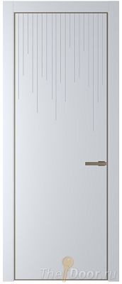 Дверь Profil Doors 8PA цвет Вайт (RAL 110 96 02) цвет профиля Шампань
