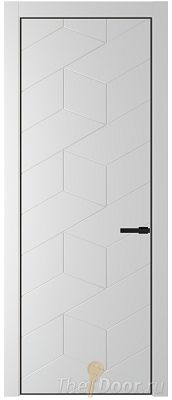 Дверь Profil Doors 9PA цвет Крем Вайт (RAL 120-02) цвет профиля Черный матовый RAL9005 Дверь Profil Doors 9PA цвет Крем Вайт (RAL 120-02) цвет профиля Черный матовый RAL9005
