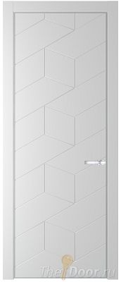Дверь Profil Doors 9PA цвет Крем Вайт (RAL 120-02) цвет профиля Серебро Дверь Profil Doors 9PA цвет Крем Вайт (RAL 120-02) цвет профиля Серебро