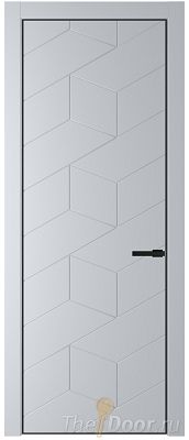Дверь Profil Doors 9PA цвет Лайт Грей (RAL 870-01) цвет профиля Черный матовый RAL9005 Дверь Profil Doors 9PA цвет Лайт Грей (RAL 870-01) цвет профиля Черный матовый RAL9005