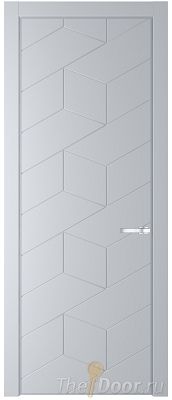 Дверь Profil Doors 9PA цвет Лайт Грей (RAL 870-01) цвет профиля Серебро Дверь Profil Doors 9PA цвет Лайт Грей (RAL 870-01) цвет профиля Серебро