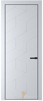 Дверь Profil Doors 9PA цвет Вайт (RAL 110 96 02) цвет профиля Черный матовый RAL9005 Дверь Profil Doors 9PA цвет Вайт (RAL 110 96 02) цвет профиля Черный матовый RAL9005