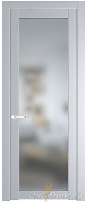 Дверь Profil Doors 1.1.2PD цвет Лайт Грей (RAL 870-01) стекло Матовое