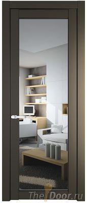 Дверь Profil Doors 1.1.2PD цвет Перламутр бронза стекло Прозрачное