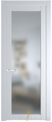 Дверь Profil Doors 1.1.2PD цвет Вайт (RAL 110 96 02) стекло Матовое