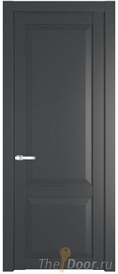 Дверь Profil Doors 1.2.1PD цвет Графит (Pantone 425С)