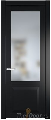 Дверь Profil Doors 1.2.2PD цвет Блэк стекло Матовое