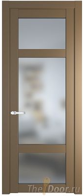 Дверь Profil Doors 1.3.2PD цвет Перламутр золото стекло Матовое