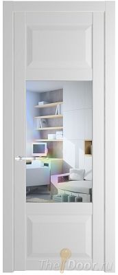 Дверь Profil Doors 1.3.3PD цвет Крем Вайт (RAL 120-02) стекло Прозрачное