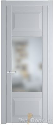 Дверь Profil Doors 1.3.3PD цвет Лайт Грей (RAL 870-01) стекло Матовое