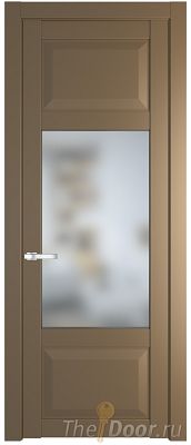 Дверь Profil Doors 1.3.3PD цвет Перламутр золото стекло Матовое