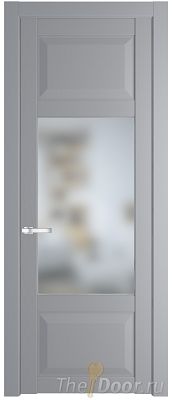 Дверь Profil Doors 1.3.3PD цвет Смоки (RAL 870-02) стекло Матовое
