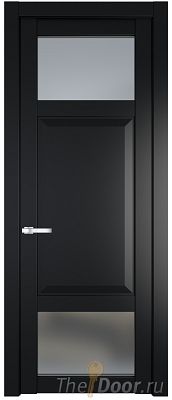 Дверь Profil Doors 1.3.4PD цвет Блэк стекло Матовое