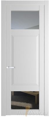 Дверь Profil Doors 1.3.4PD цвет Крем Вайт (RAL 120-02) стекло Прозрачное