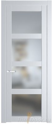 Дверь Profil Doors 1.4.2PD цвет Вайт (RAL 110 96 02) стекло Матовое