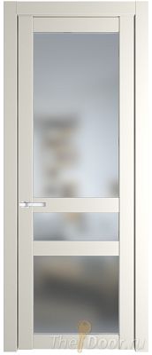 Дверь Profil Doors 1.5.2PD цвет Перламутр белый стекло Матовое