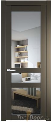 Дверь Profil Doors 1.5.2PD цвет Перламутр бронза стекло Прозрачное