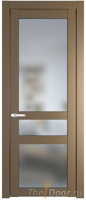 Дверь Profil Doors 1.5.2PD цвет Перламутр золото стекло Матовое